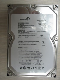 SEAGATE 32MB 7200 SATA ST31000340NS PC-3.5 1TB yeniden üretilmiş disk - 1